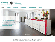 Tablet Screenshot of office-bueroausstattung.de